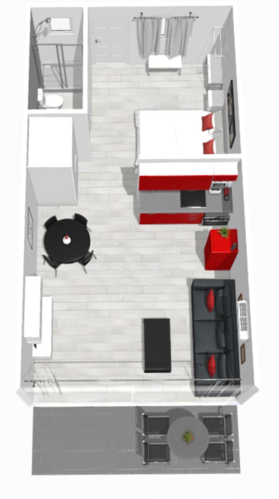 Roses Apartments Red Loft Vista Mar Lateral Bagian luar foto